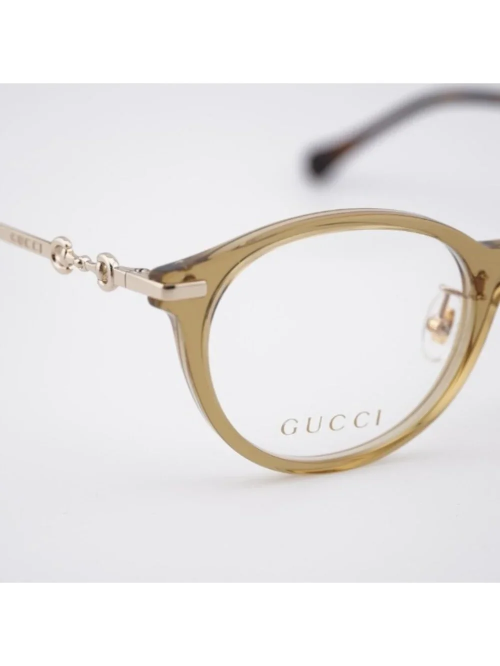 Gucci GG1904OJ 003 Eyeglasses Yellow / Gold 50mm Round Frame